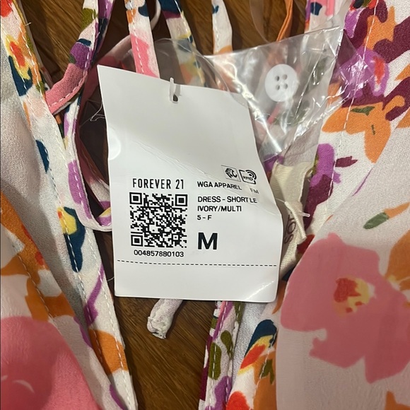 F21 Floral Multicolor Dress - Picture 3 of 3